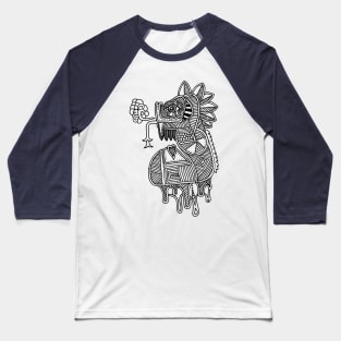 Quetzalcoatl Baseball T-Shirt